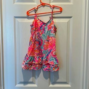 Lilly Pulitzer Kids Dress - Pink and Blue Floral